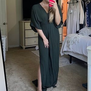 Dark Green Maxi Dress